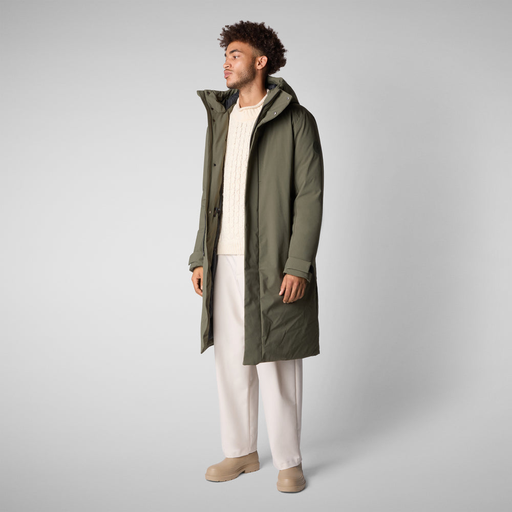 Save the duck PARKA UOMO RODERICK IN LAUREL GREEN Promozione