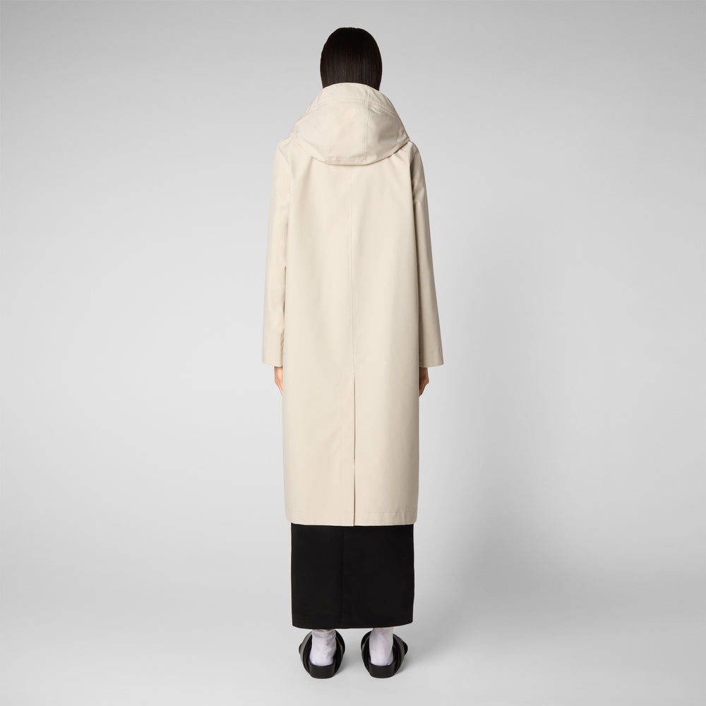 Save the duck Impermeabile donna Asia beige crema Fino Al -60%
