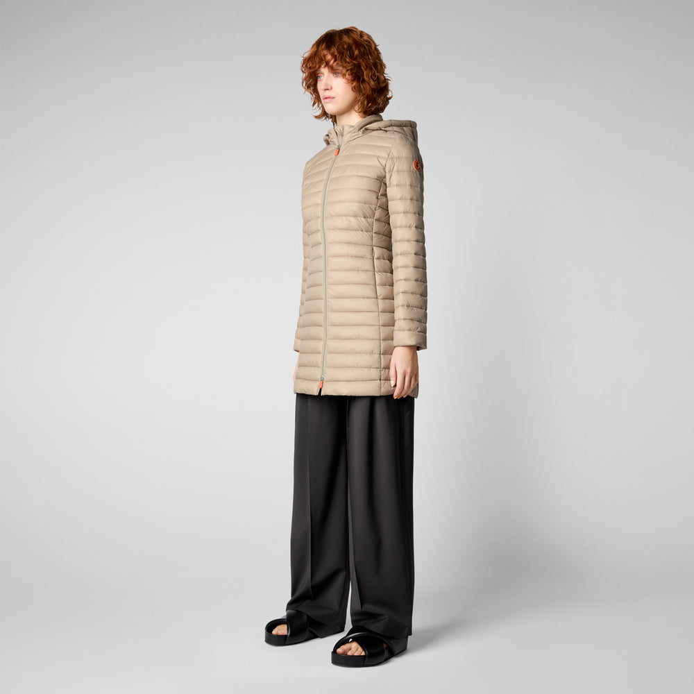 Save the duck Piumino animal free donna Bryanna Beige duna Shopping Online