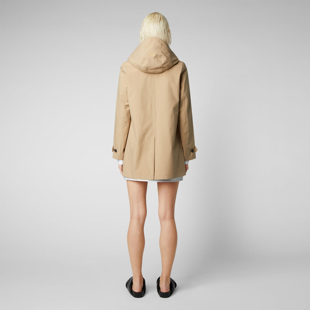 Save the duck Impermeabile donna April beige scuro Affare Del Giorno