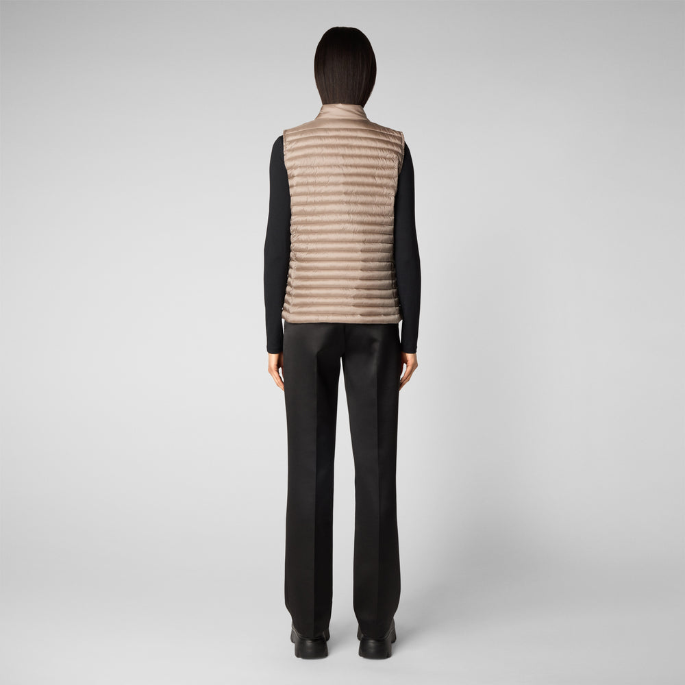 Save the duck Gilet trapuntato donna Aria grigio perla Prezzo Ridotto
