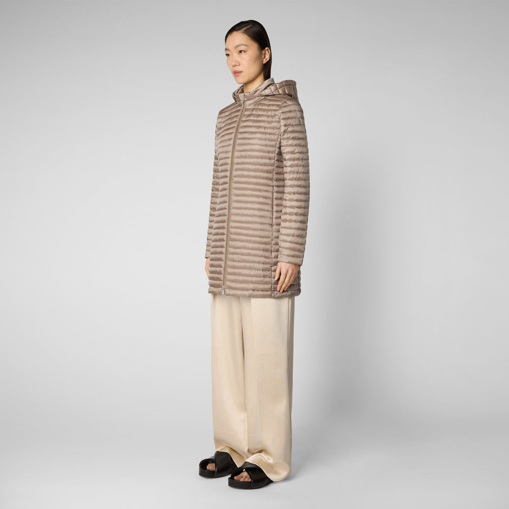 Save the duck Piumino animal free donna Megs grigio perla Sconto