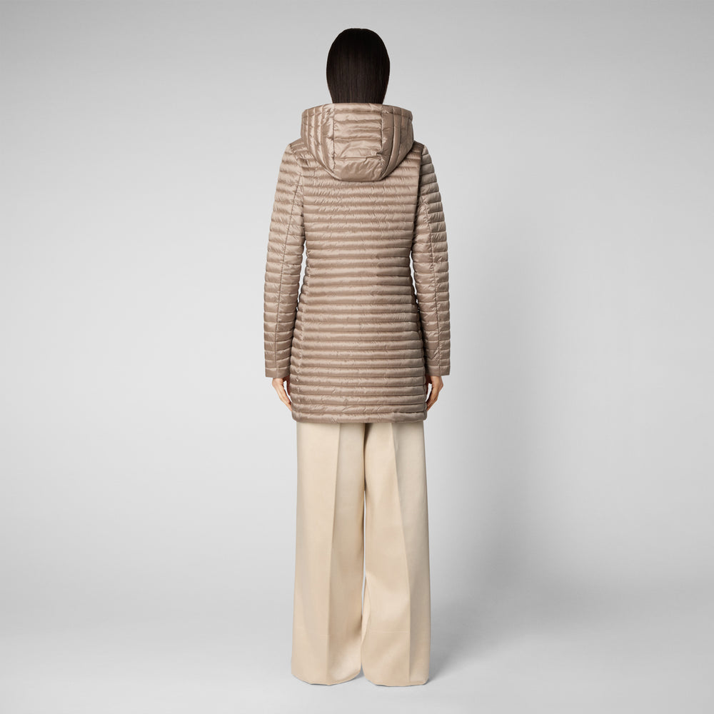 Save the duck Piumino animal free donna Megs grigio perla Sconto