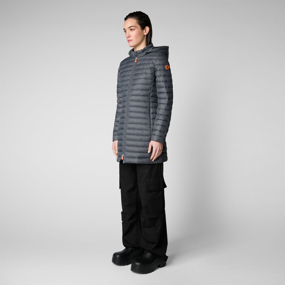 Save the duck Piumino animal free donna Bryanna grigio tempesta Black Friday