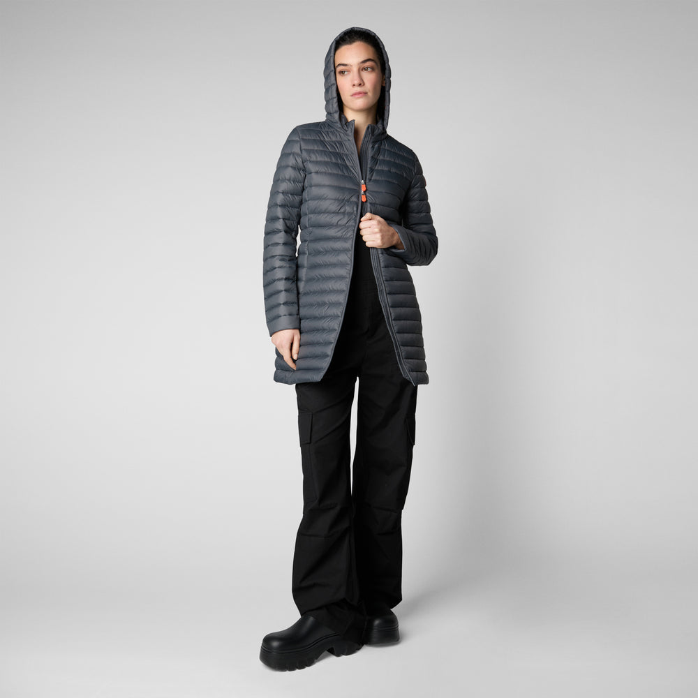 Save the duck Piumino animal free donna Bryanna grigio tempesta Black Friday