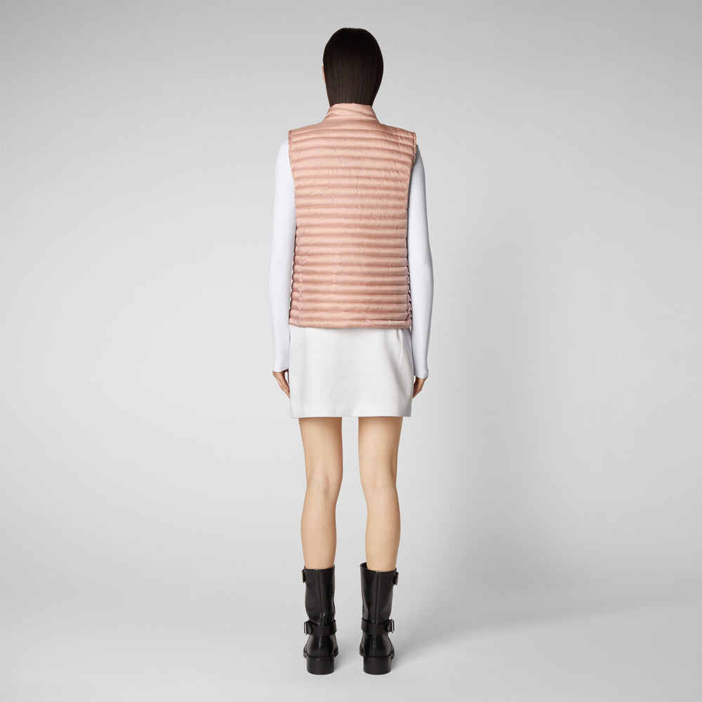 Save the duck Gilet trapuntato donna Aria rosa cipria Offerta Pasqua
