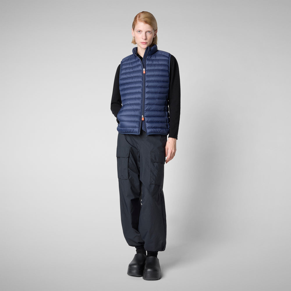 Save the duck Gilet imbottito donna Charlotte blu navy Smaltimento dello stoccaggio