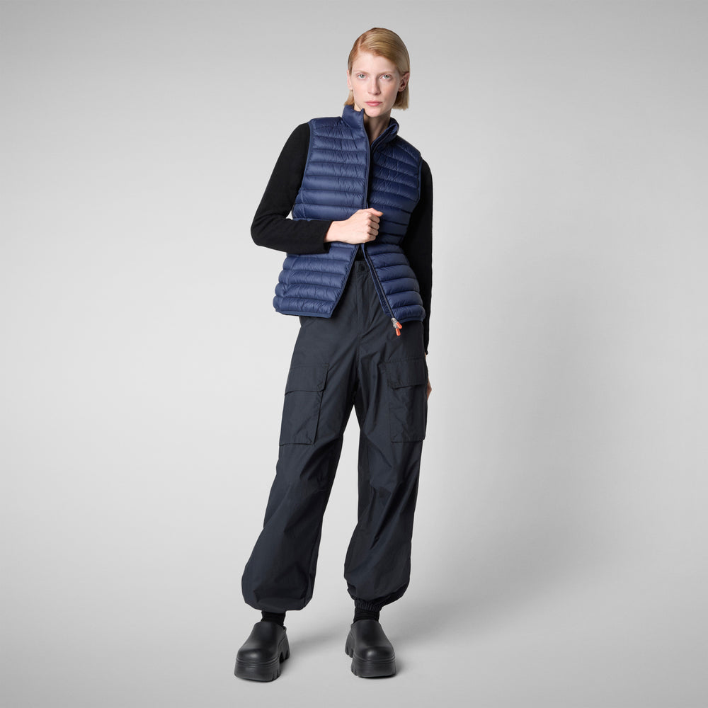 Save the duck Gilet imbottito donna Charlotte blu navy Smaltimento dello stoccaggio