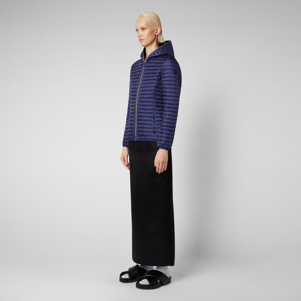 Save the duck Piumino animal free donna Alexa blu navy Latest fashion