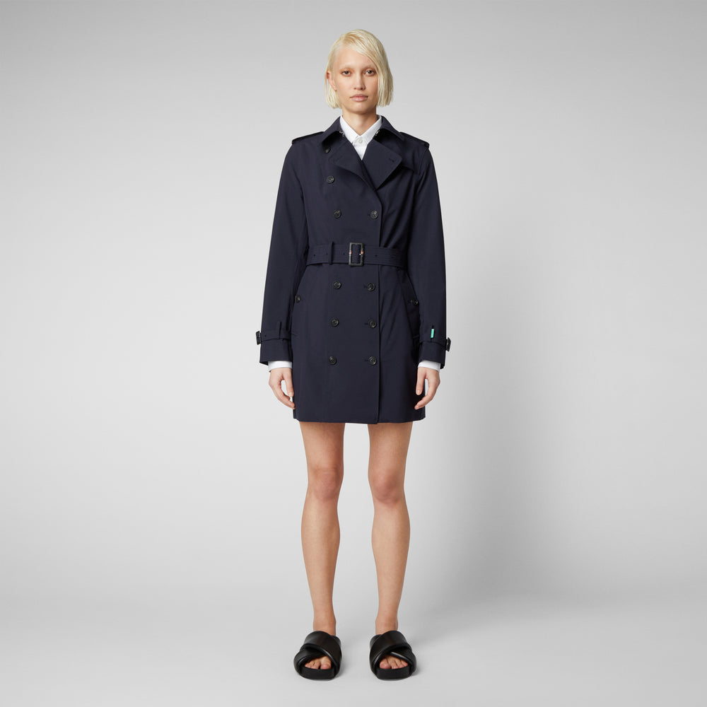 Save the duck Impermeabile donna Audrey blu Nero Lightning offer