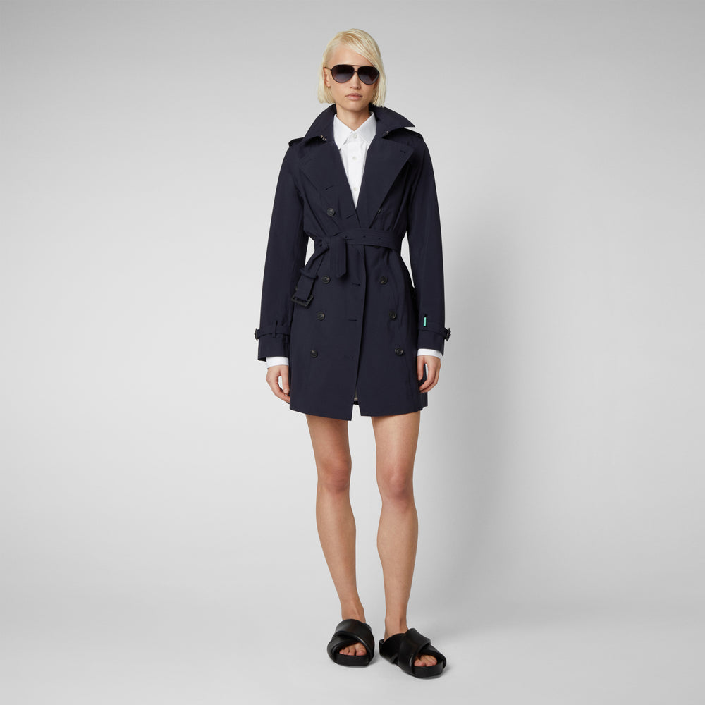 Save the duck Impermeabile donna Audrey blu Nero Lightning offer