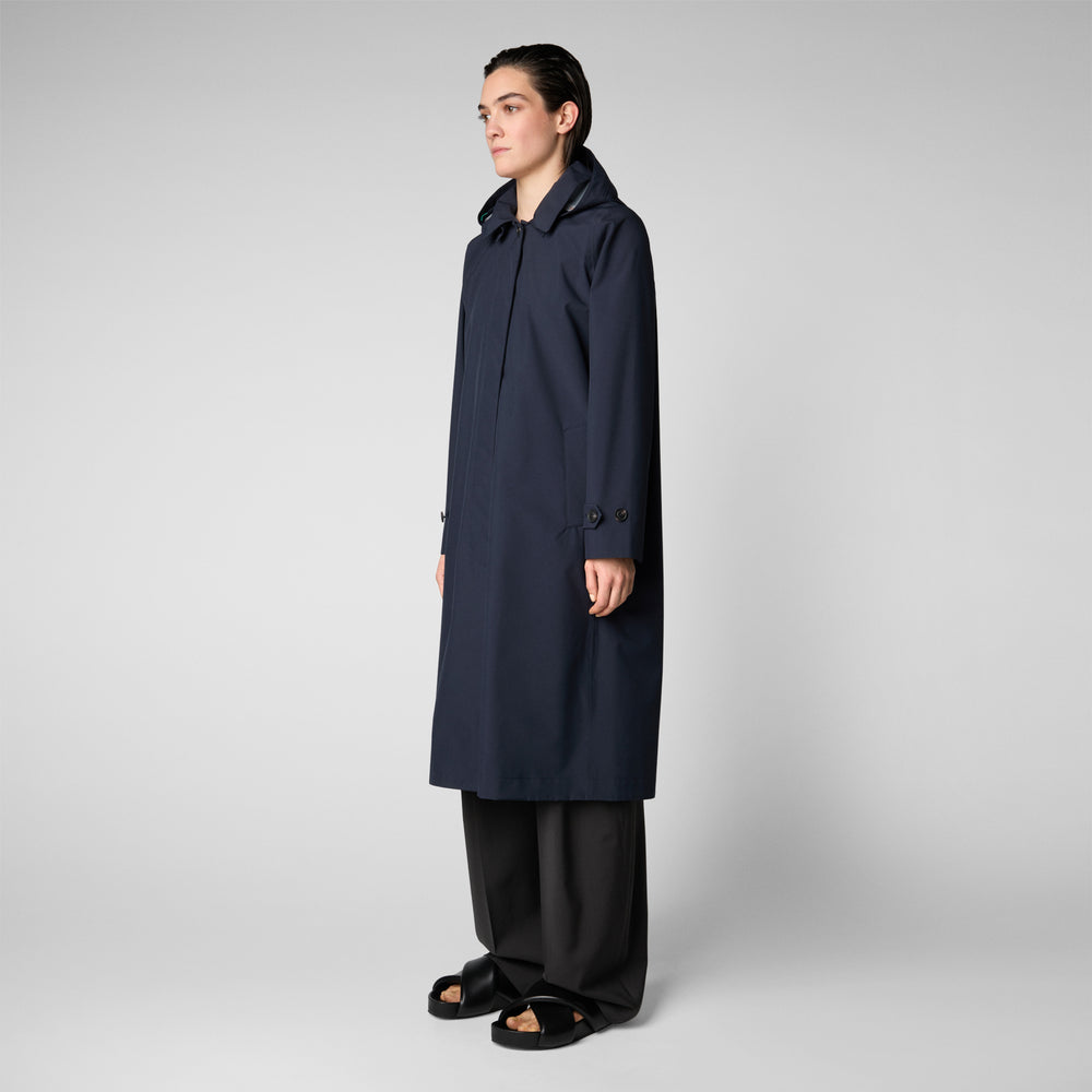 Save the duck Impermeabile donna Asia blu Nero Grandi sconti