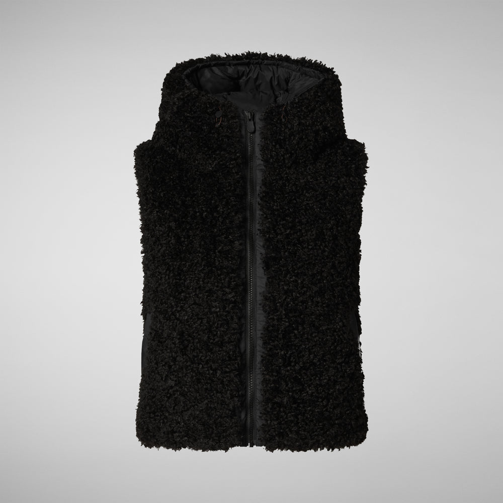 Save the duck GILET CON CAPPUCCIO DONNA KLARA NERO Offerta settimanale