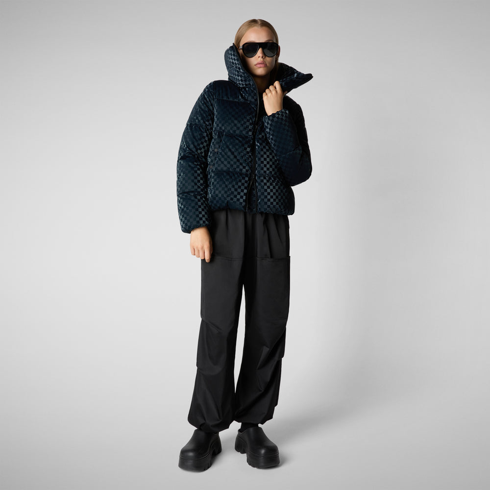 Save the duck GIACCA DONNA ALAS BLU NERO Rilascio limitato