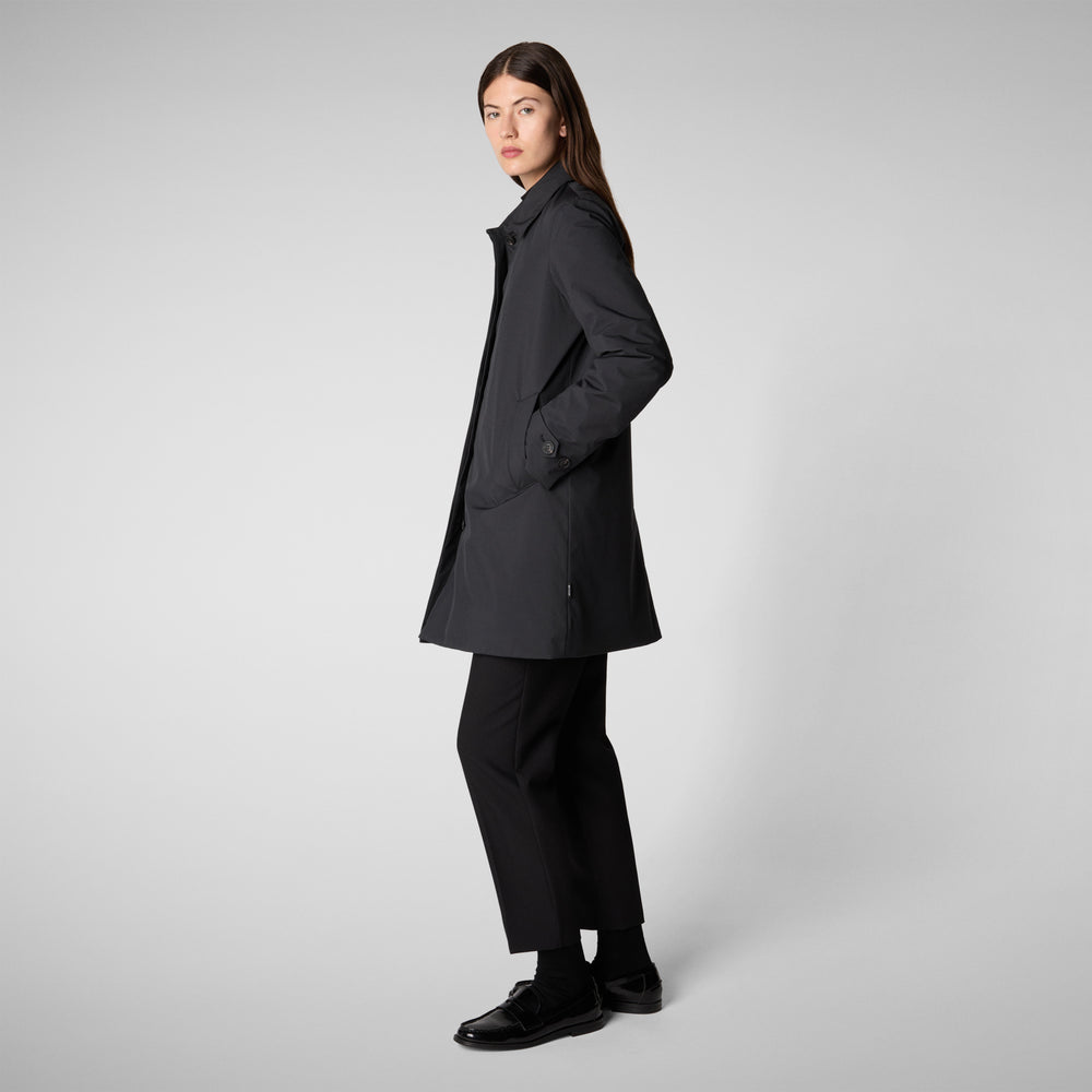 Save the duck CAPPOTTO CON CAPPUCCIO EMBIE BLU NERO Ultimi due giorni