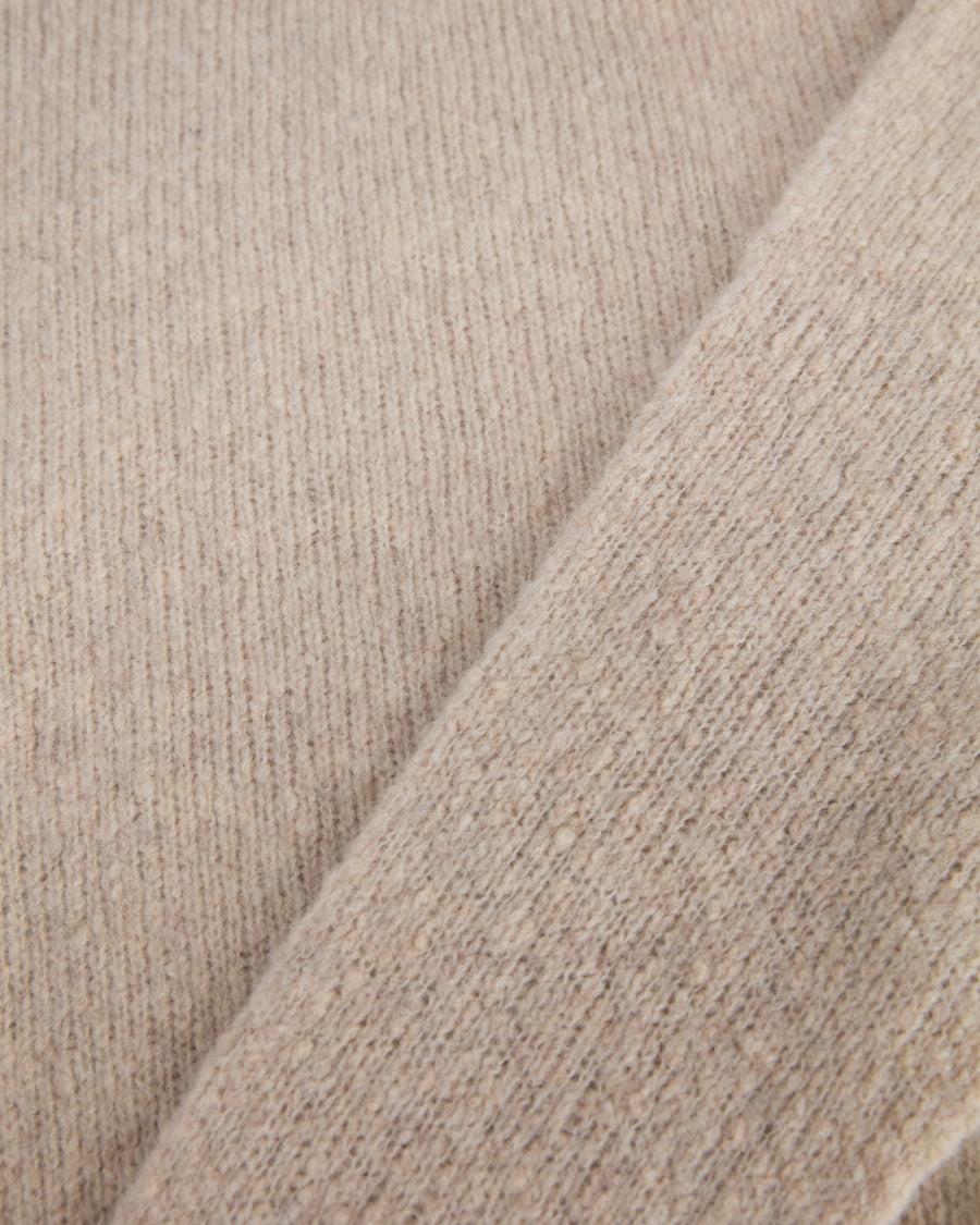 Scaglione TURTLE NECK OVER PUFFED CASHMERE BEIGE Offerte