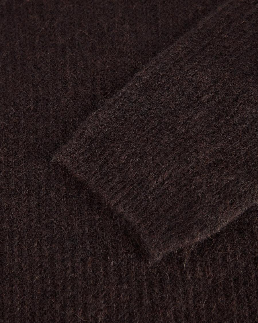 Scaglione TURTLE NECK RAGLAN FISHERMAN EBANO In Saldo