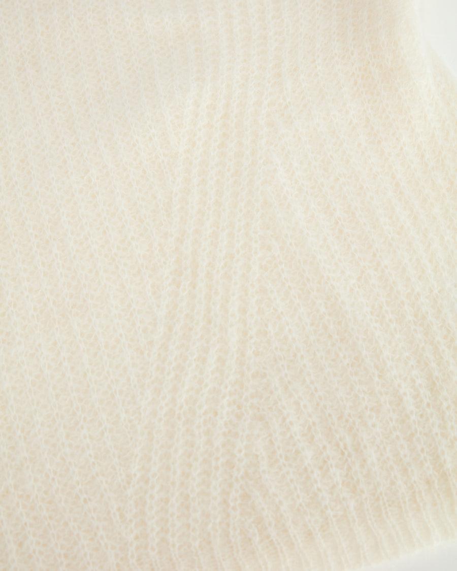 Scaglione TURTLE NECK RAGLAN FISHERMAN MILK Nuova