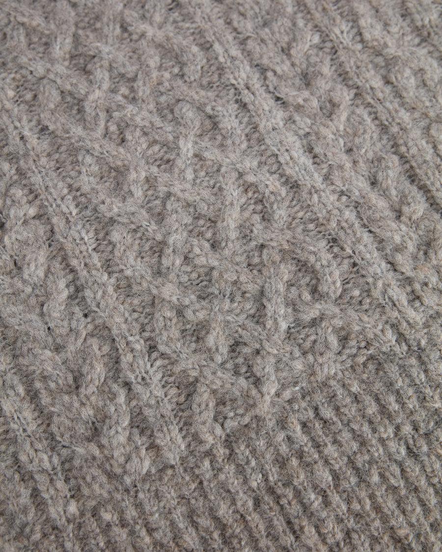 Scaglione PONCHO PUNTO ARAN LTGREY 2025