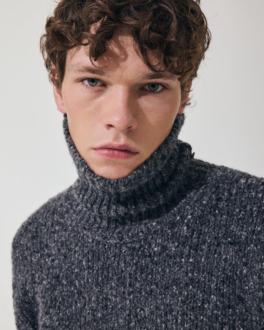 Scaglione TURTLE NECK MAXI CASHMOULINE' BLACK Promozione Limitata
