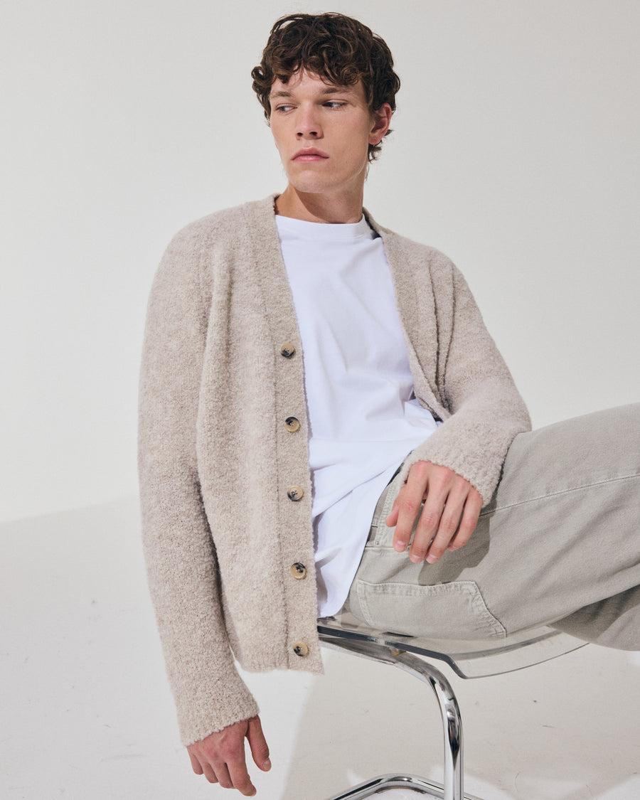 Scaglione CARDIGAN RAGLAN TEDDY BIGE 2025