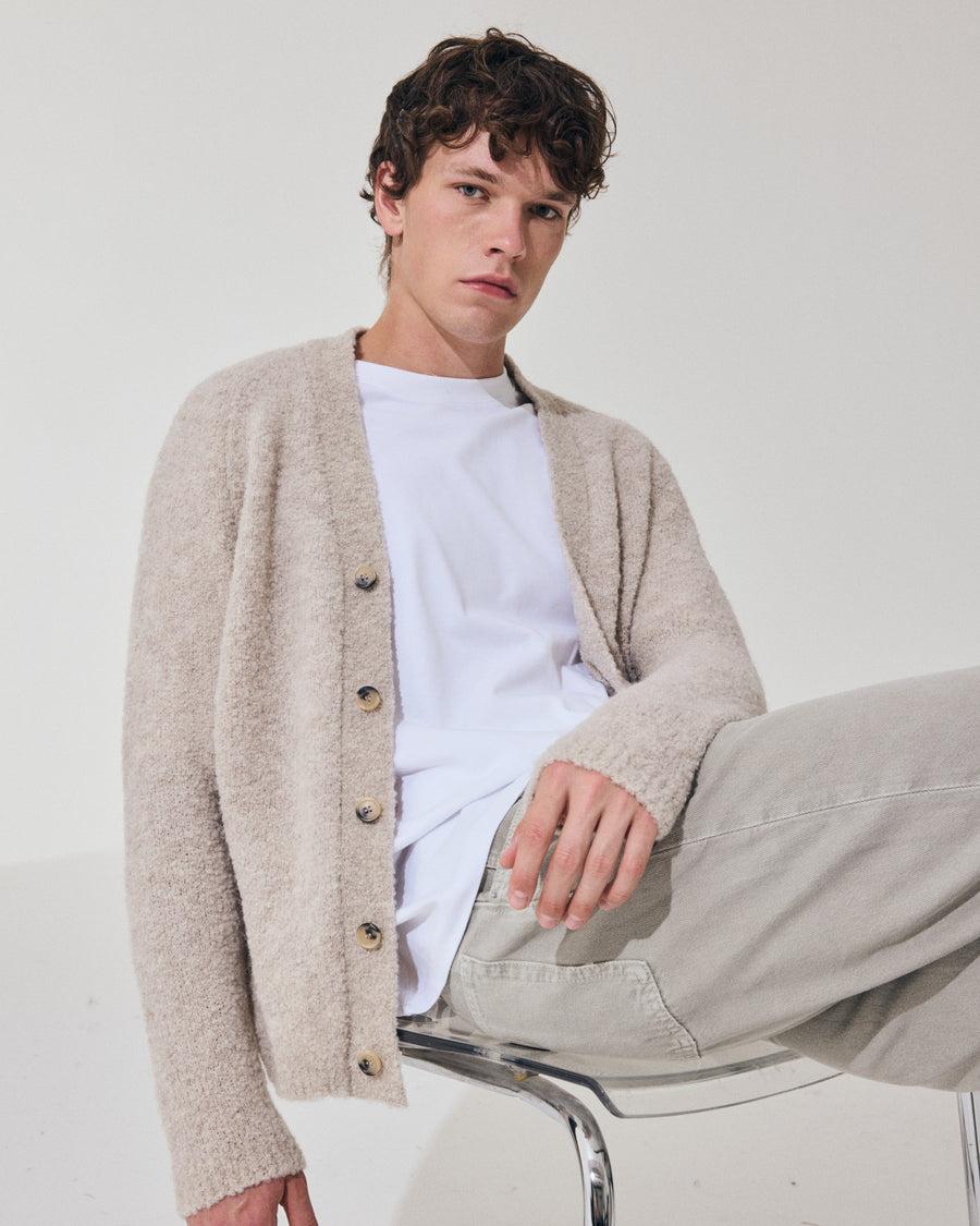Scaglione CARDIGAN RAGLAN TEDDY BIGE 2025
