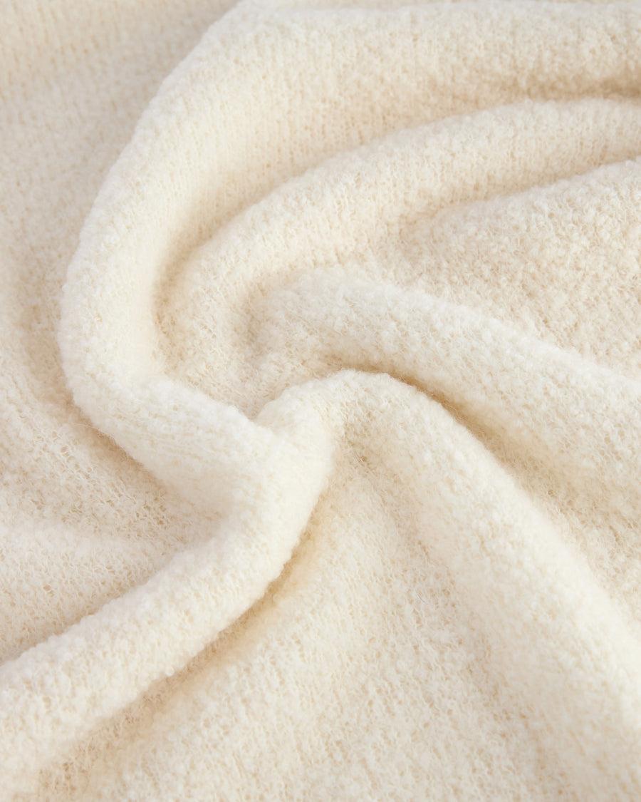 Scaglione ROUND NECK RAGLAN TEDDY MILK Italy