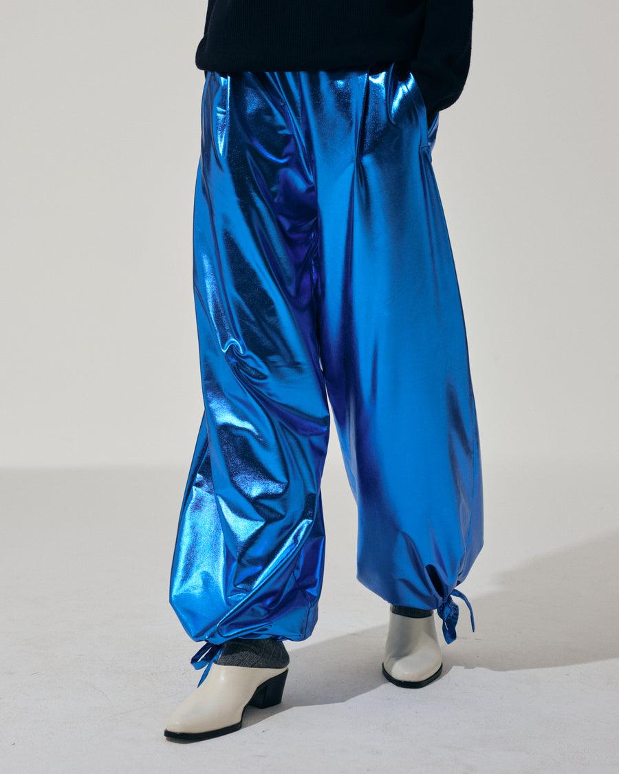 Scaglione PANTS JOGGER METAL BLUE Offerta