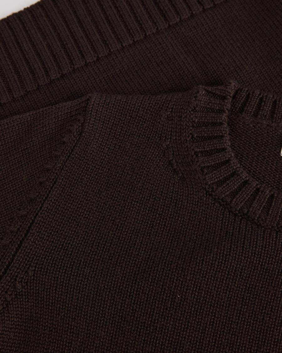 Scaglione ROUND NECK MERINO SOFT EBANO Negozio