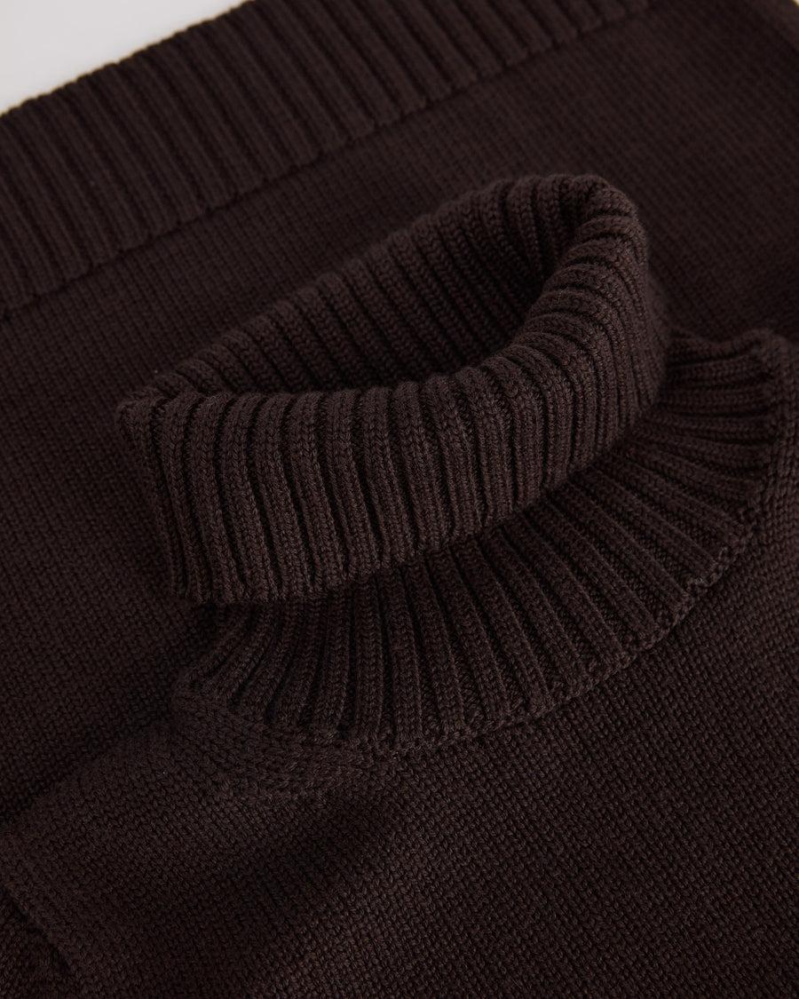 Scaglione TURTLE NECK MERINO SOFT EBANO 2025