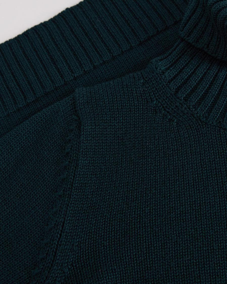 Scaglione TURTLE NECK MERINO SOFT FOREST Italy