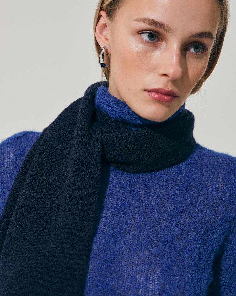 Scaglione TURTLE NECK SLIM CABLES ULTRALIGHT LIMONGE Economico