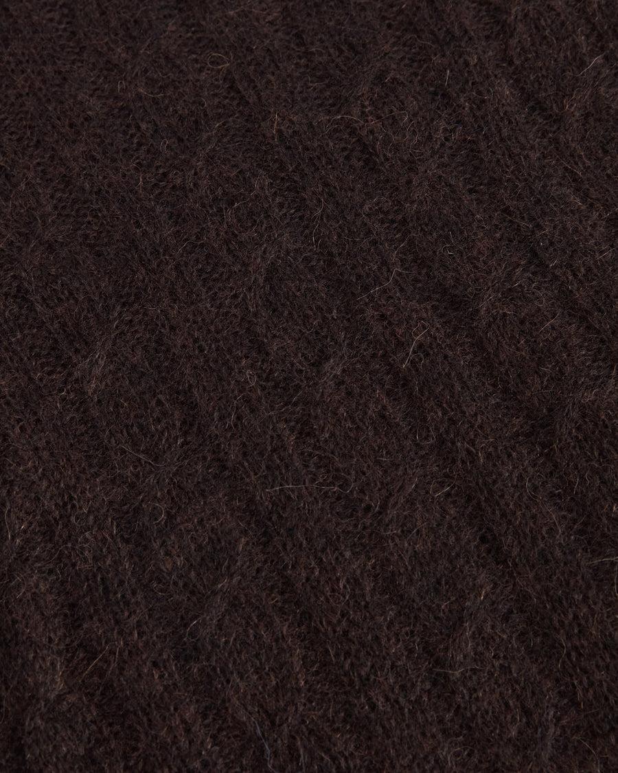 Scaglione TURTLE NECK SLIM CABLES ULTRALIGHT EBANO Online