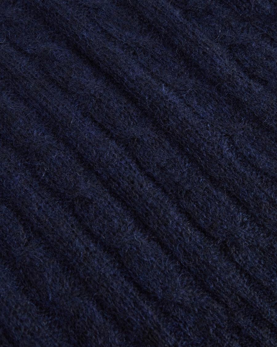 Scaglione ROUND NECK BOXY CABLES ULTRALIGHT NAVY Offerte