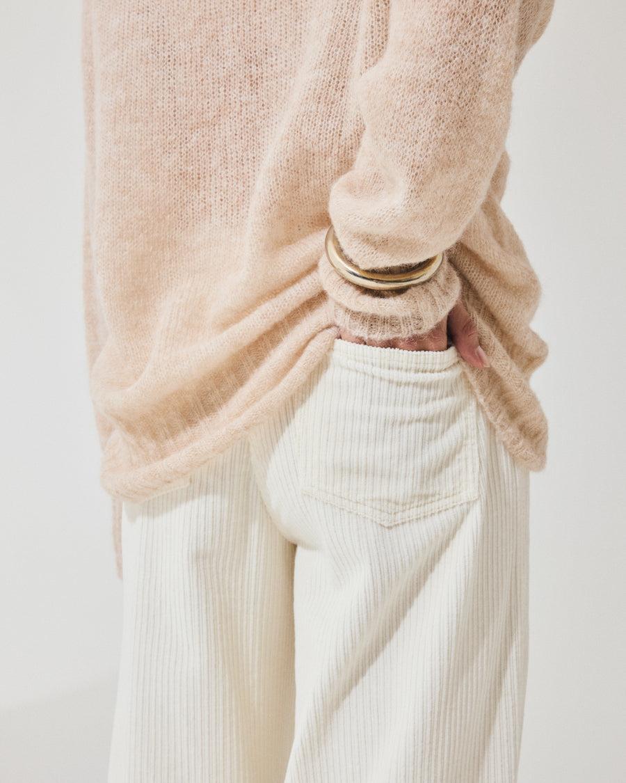 Scaglione TURTLE NECK RAGLAN SEAMLESS SAND Vendite Flash