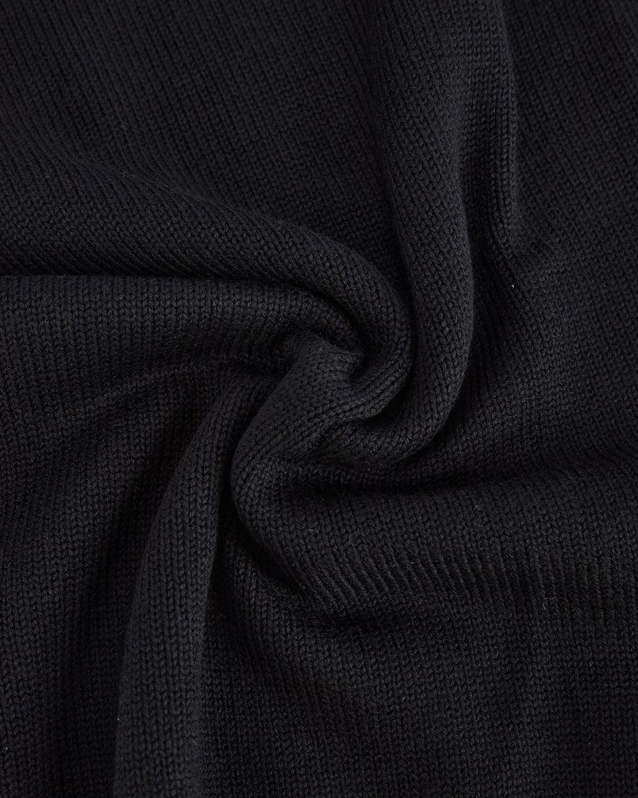 Scaglione TURTLE NECK RAGLAN SOFT MERINO BLACK Novità