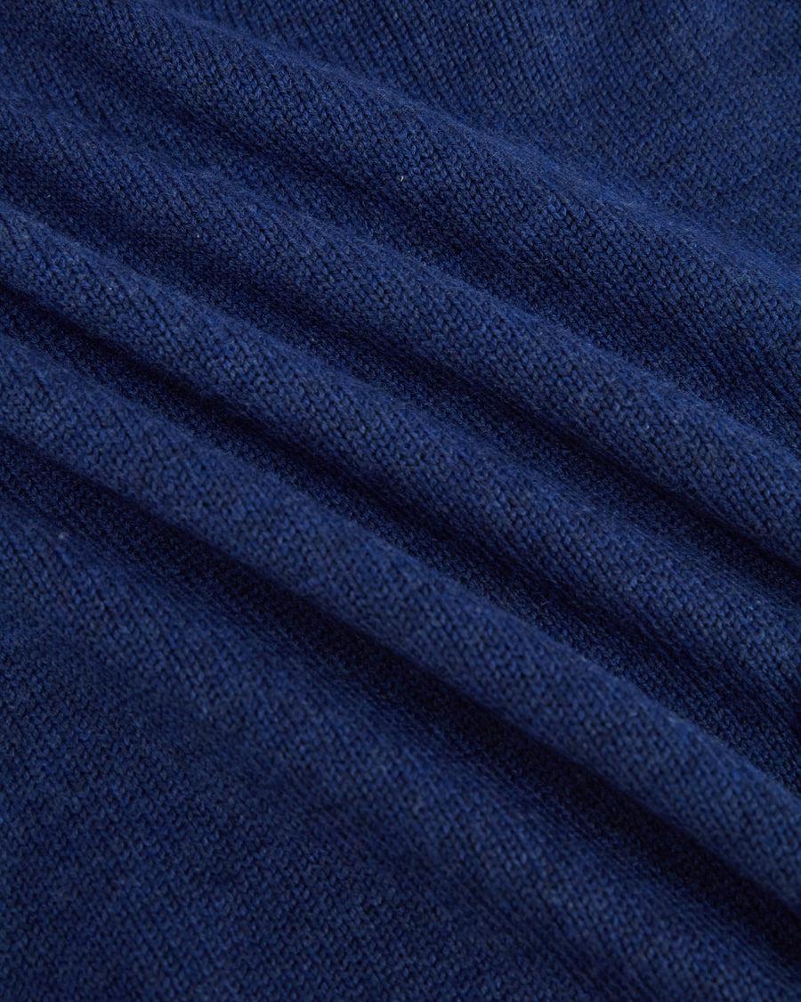 Scaglione ROUND NECK RAGLAN SOFT MERINO DENIM Sconto