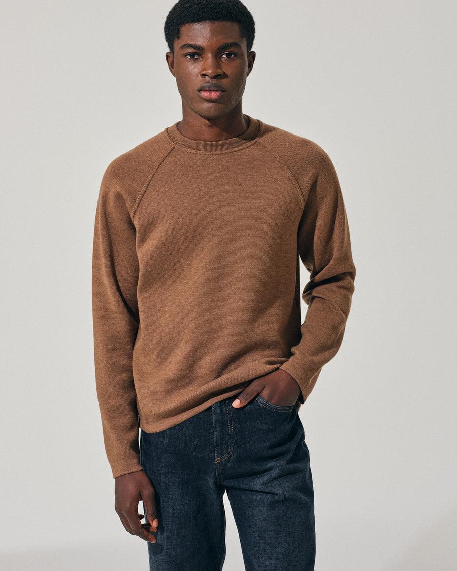 Scaglione ROUND NECK RAGLAN P.TO MILANO TAUPE Online