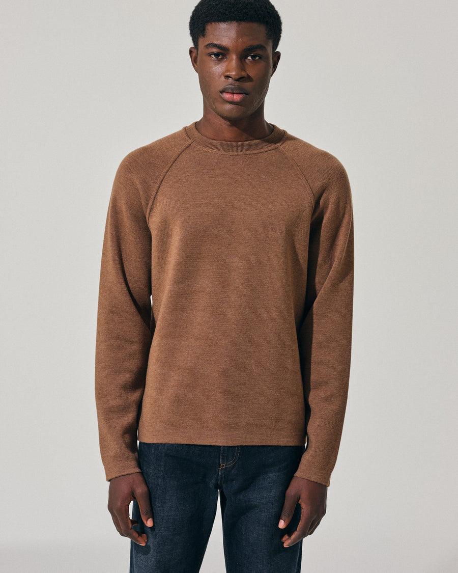 Scaglione ROUND NECK RAGLAN P.TO MILANO TAUPE Online