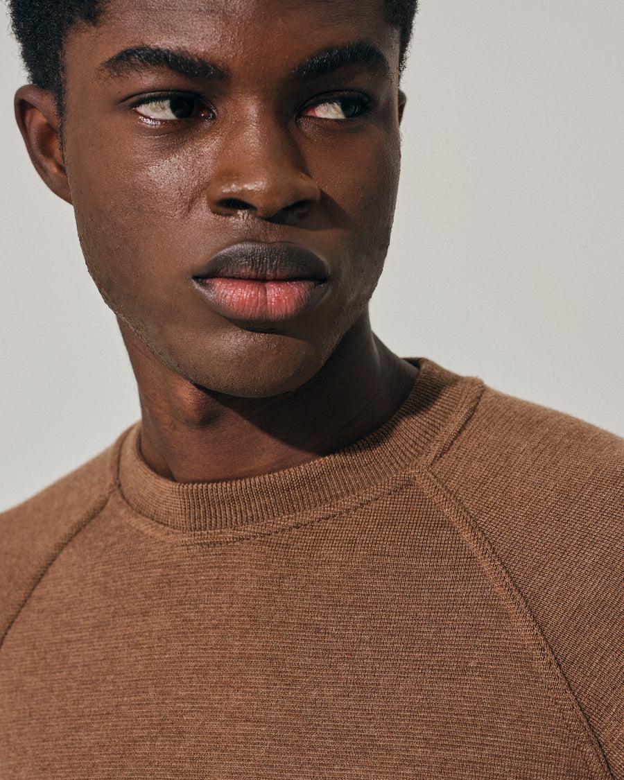 Scaglione ROUND NECK RAGLAN P.TO MILANO TAUPE Online