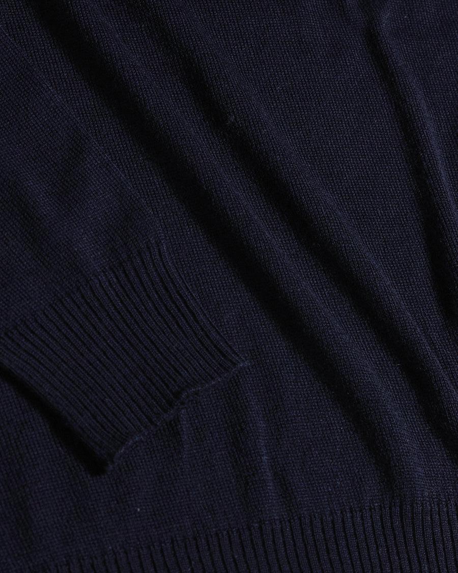 Scaglione GIROCOLLO SENZA CUCITURE MERINO NAVY Negozio