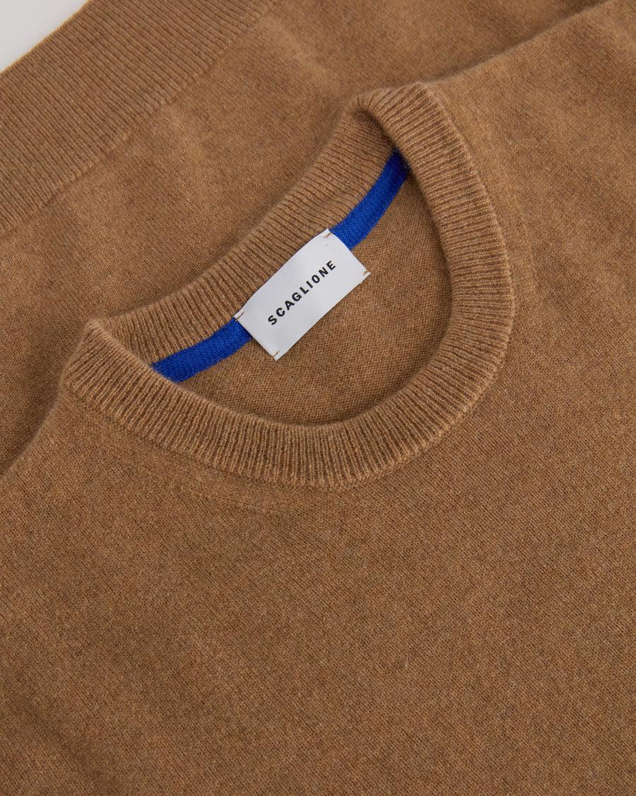 Scaglione ROUND NECK CITY F12 CARAMEL In Saldo