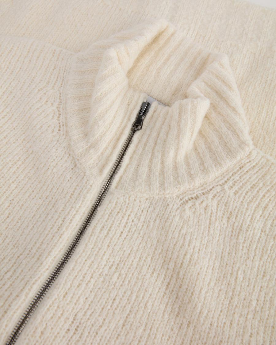 Scaglione ZIPPER PUFFED CASHMERE CASHMERE SEAMLESS MILK 2025