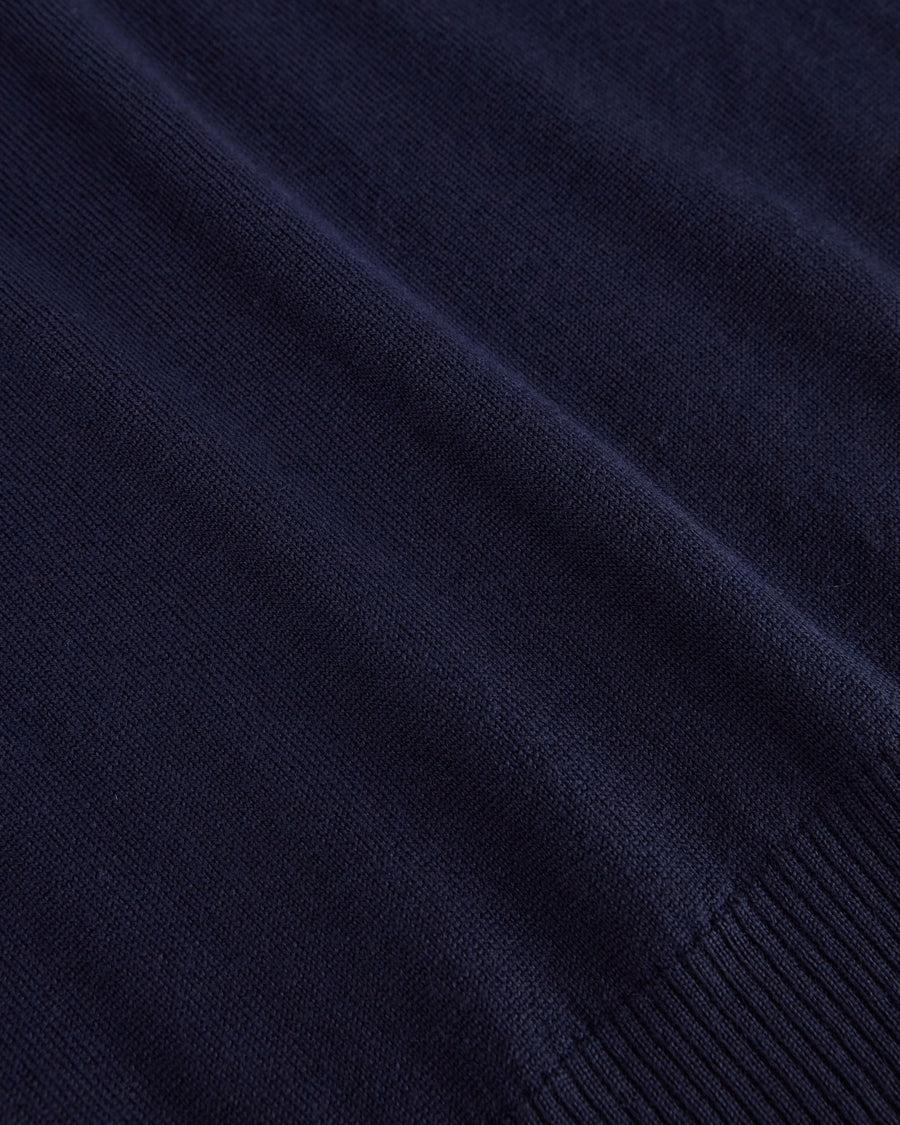 Scaglione MOCK N.RAGLAN SEAMLESS MERINO NAVY Affare Del Giorno