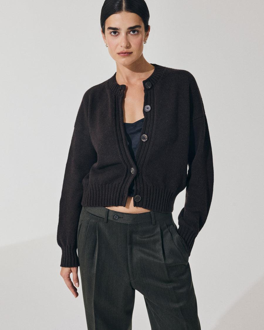Scaglione REBECCA SOFT HYBRID CASHMERE EBANO Outlet