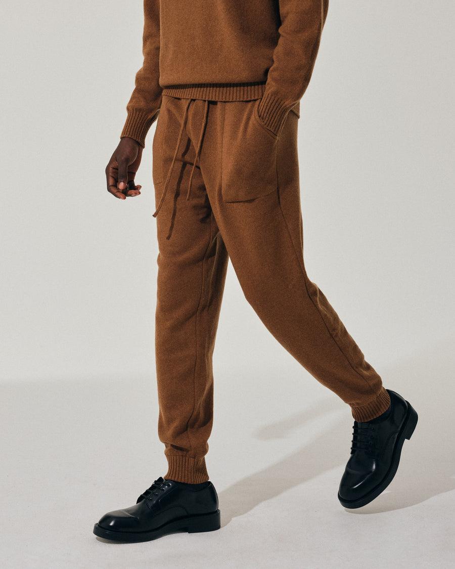 Scaglione PANTS HYBRD CASHMERE RHUM 2025