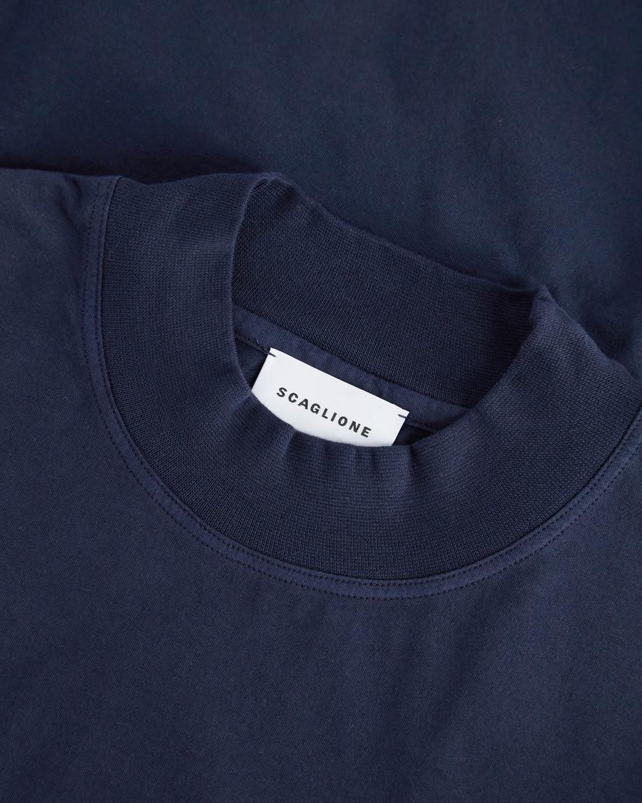 Scaglione LUPETTO ML SPRING COT NAVY Qualità Garantita