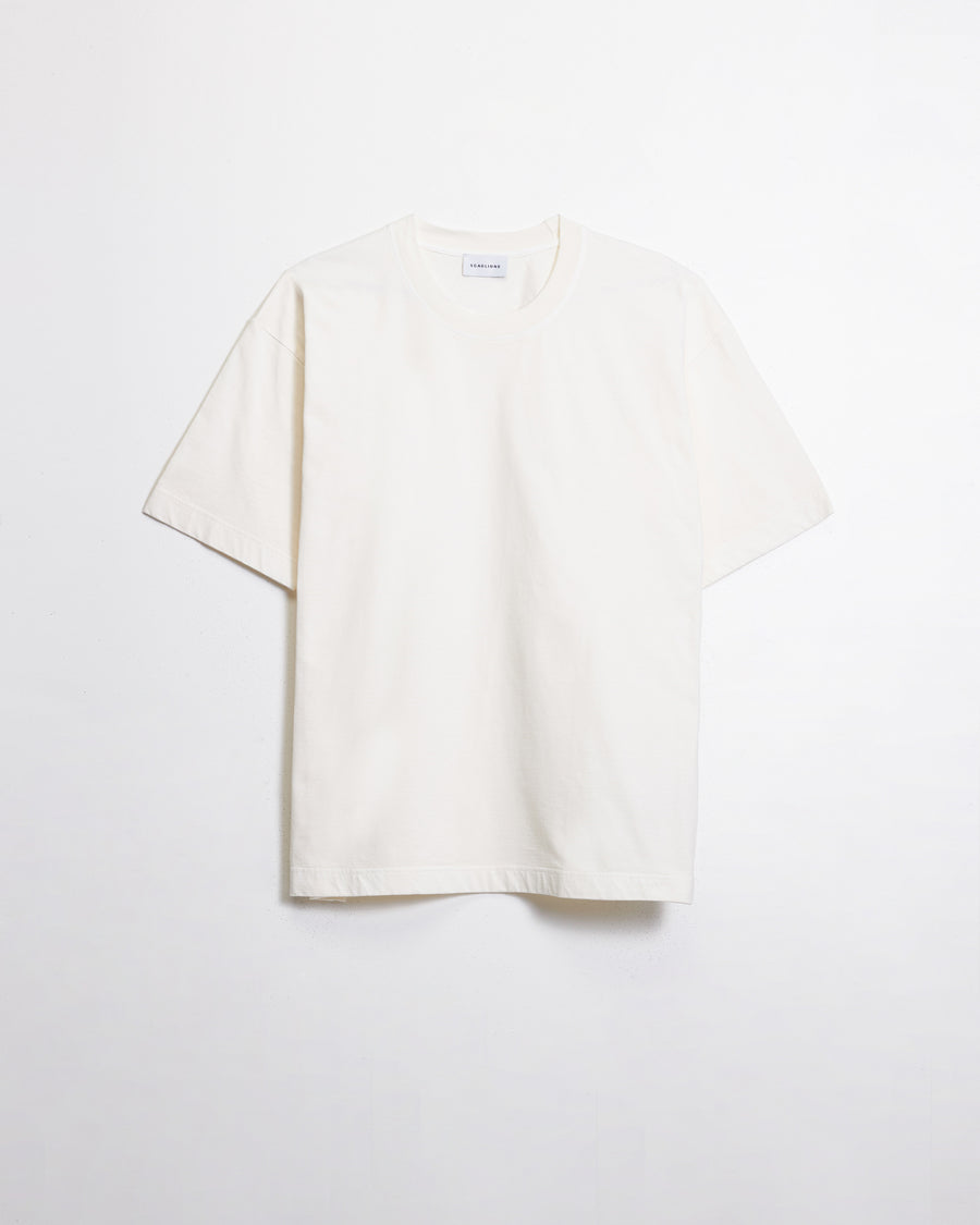 Scaglione T-SHIRT OVER J.COT MILK Promozione Limitata