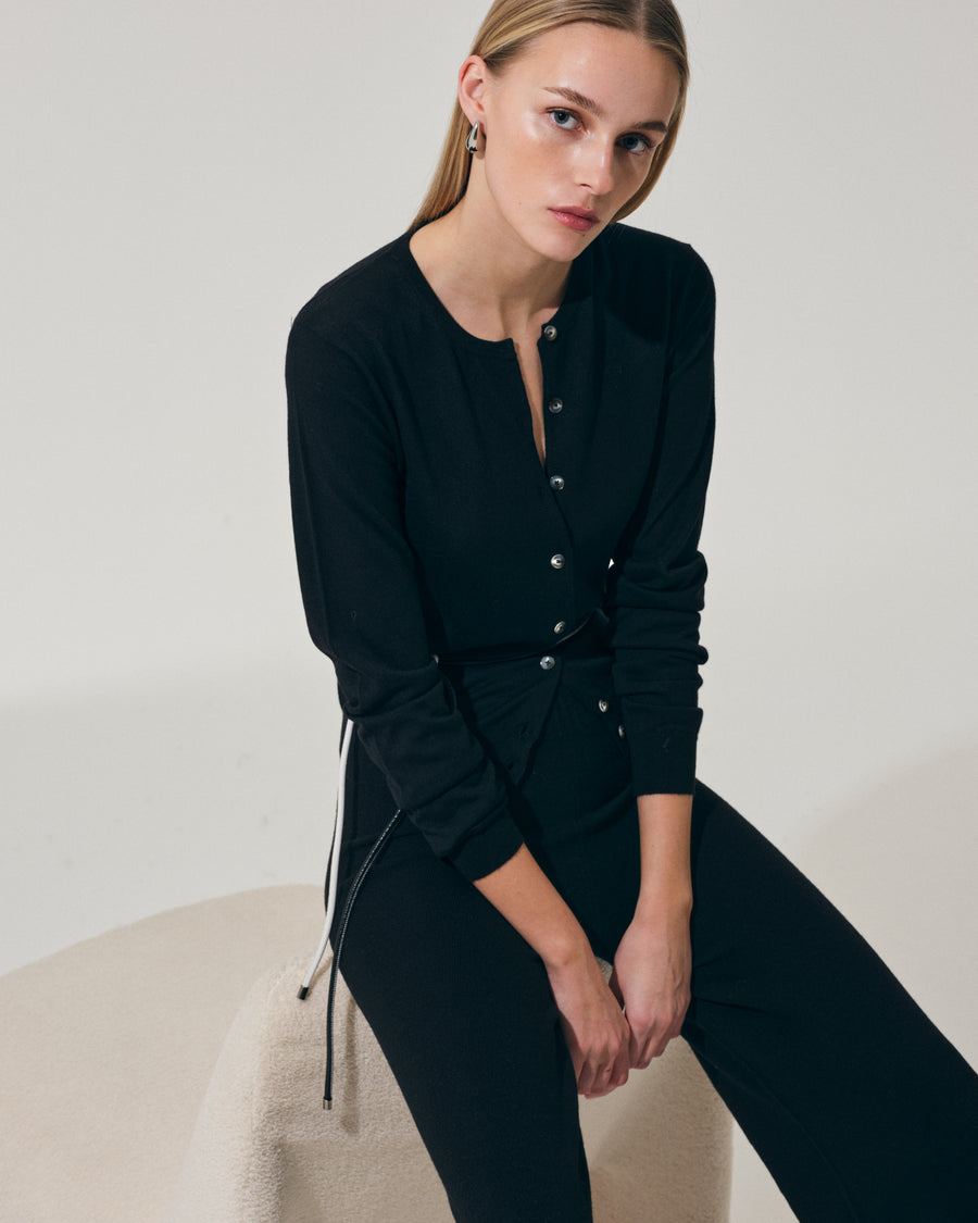Scaglione REBECCA SLIM KASHSILK BLACK Online