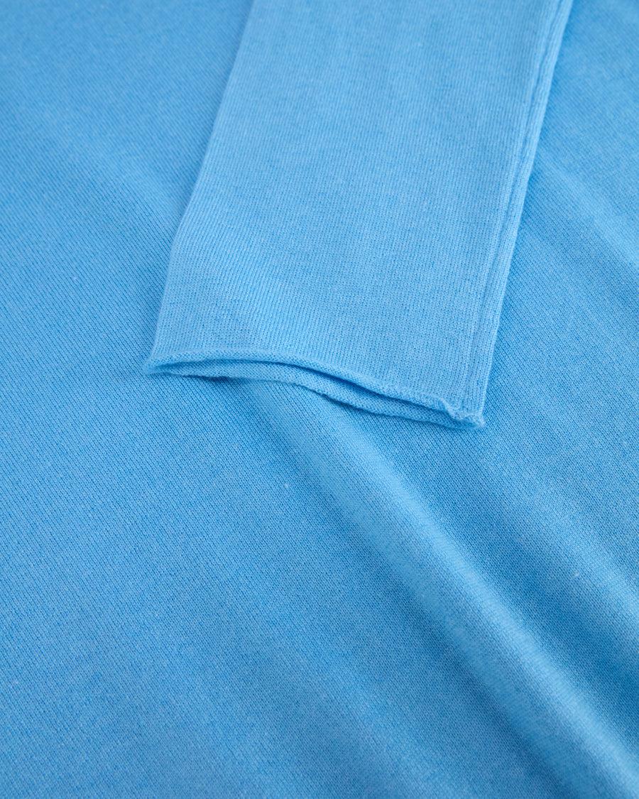 Scaglione TURTLE NECK SLIM KASHSILK CELESTE In Vendita